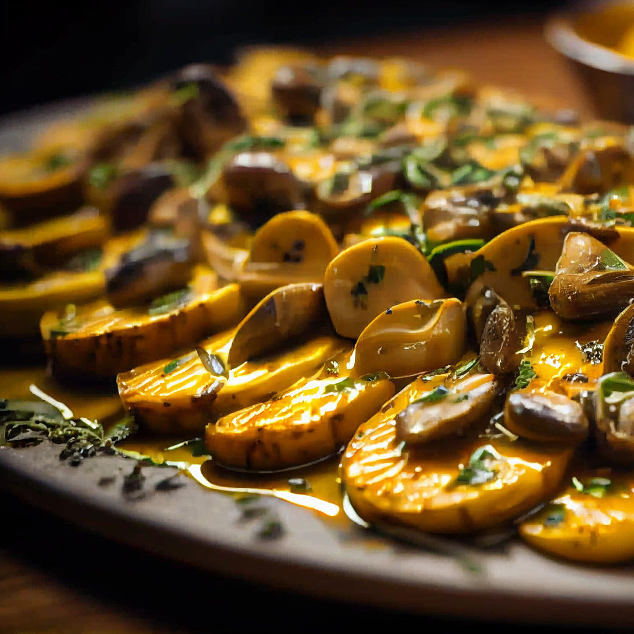 Herbed Cheese Stuffed Mushrooms