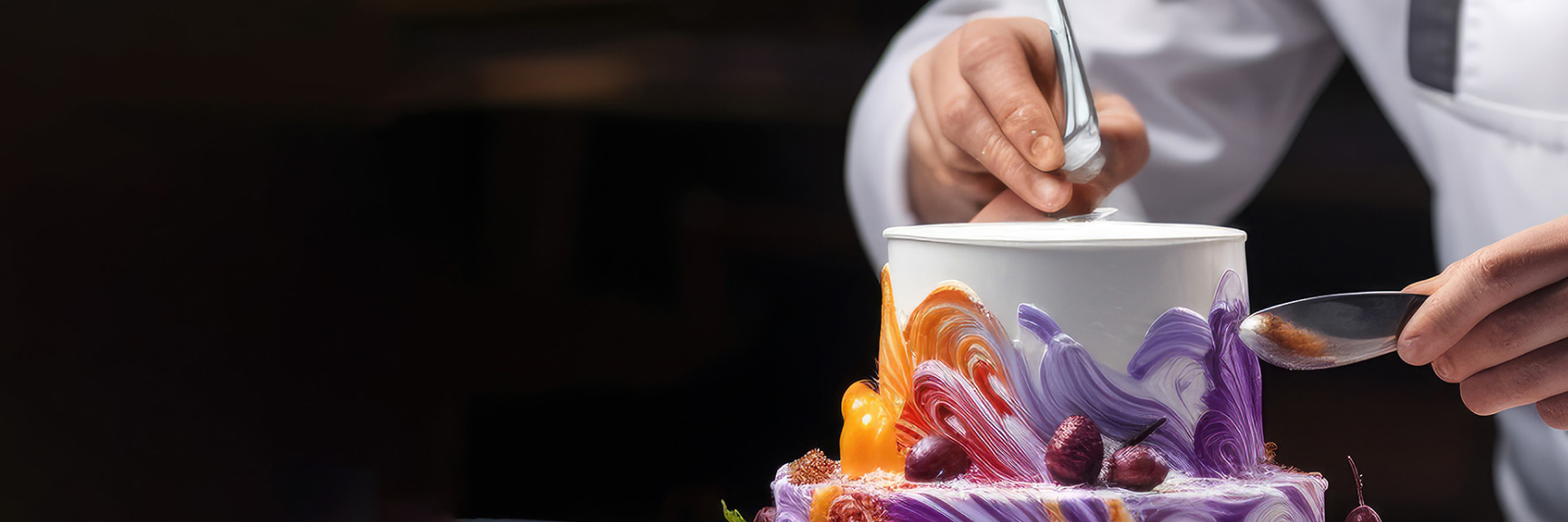 Professional bartender crafting cocktails